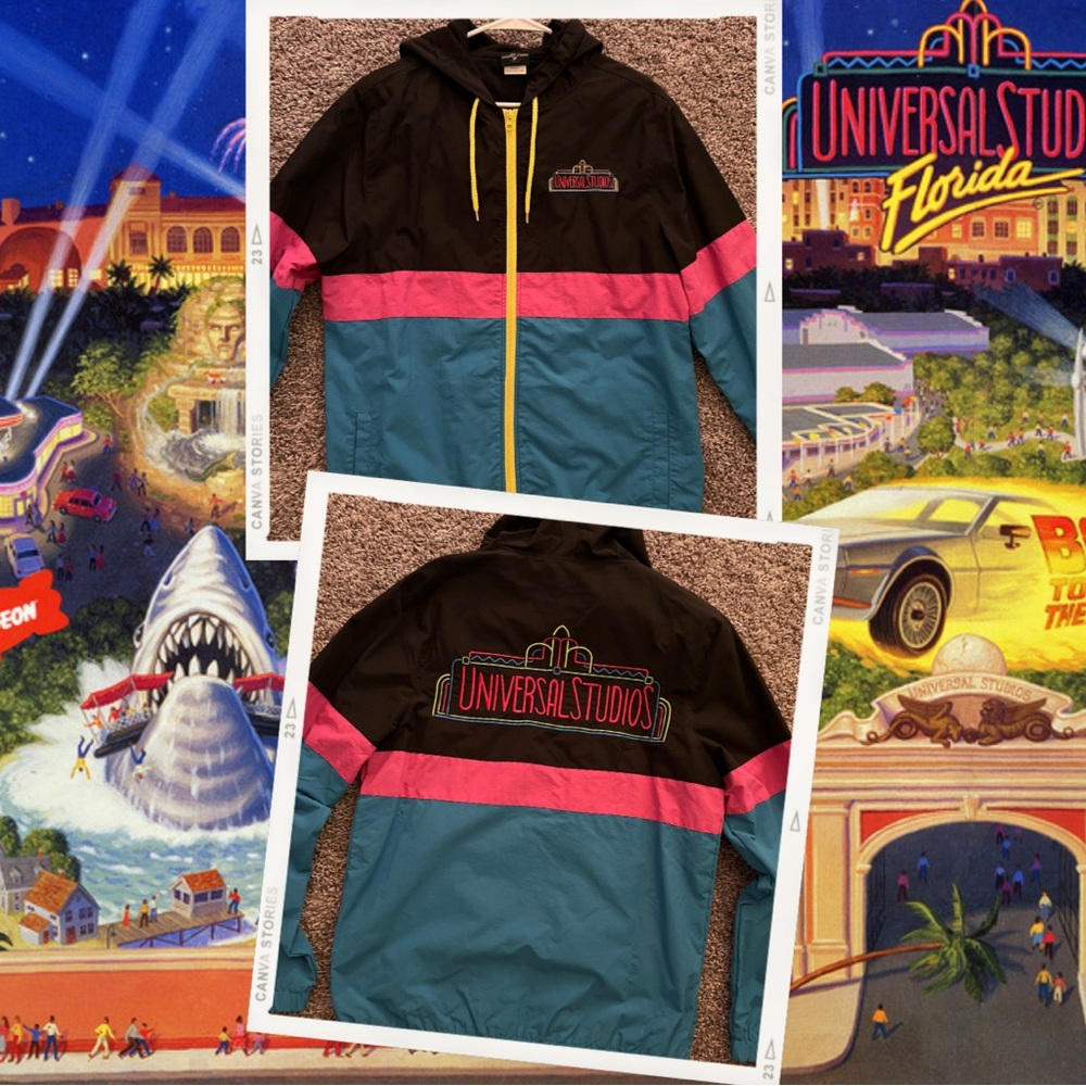 Universal Studios Retro Windbreaker